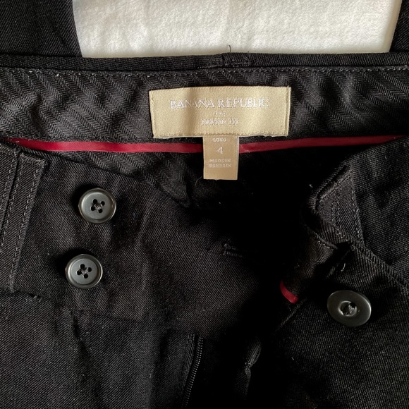 Banana Republic Black Martin Fit pants, 4L Long - Picture 5 of 6